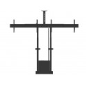 M Motorized Floormount Dual Screen incl cabinet & cam-shelf 120kg M Motorized Floormount Dual Screen incl cabinet & cam-shelf 120kg