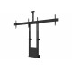 M Motorized Floormount Dual Screen incl cabinet & cam-shelf 120kg M Motorized Floormount Dual Screen incl cabinet & cam-shelf 120kg