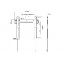 M VESA Wallmount Super Slim Fixed 400 MAX M VESA Wallmount Super Slim Fixed 400 MAX