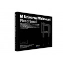 M Universal Wallmount Fixed Small Black M Universal Wallmount Fixed Small Black