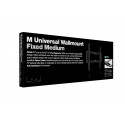 M Universal Wallmount Fixed Medium Black M Universal Wallmount Fixed Medium Black