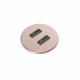 Powerdot MICRO - USB Laddare 2 portar 5V 2A - metall Powerdot MICRO - USB Laddare 2 portar 5V 2A - metall