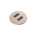 Powerdot MICRO - USB Laddare 2 portar 5V 2A - metall Powerdot MICRO - USB Laddare 2 portar 5V 2A - metall