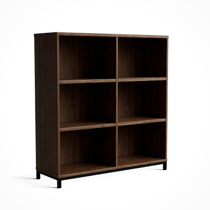 Öppet kontorsskåp Crito 300 - 125x116x39 cm