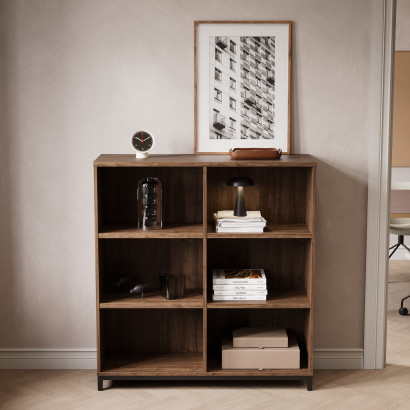 Öppet kontorsskåp Crito 300 - 125x116x39 cm