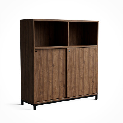 Kontorsskåp Crito 305 - 125x116x39 cm