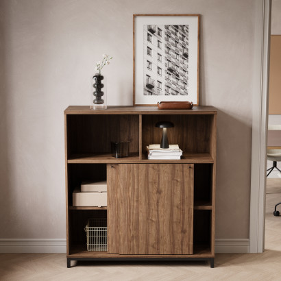Kontorsskåp Crito 305 - 125x116x39 cm