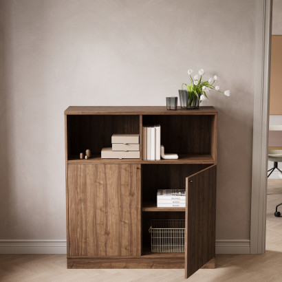 Kontorsskåp Crito 304 - 125x116x39 cm