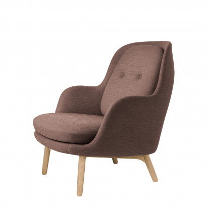 Lounge fåtölj FRI™ - Klädd i tyg Christianshavn