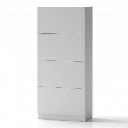 Kontorsskåp Lockers Fifty - 208x98x51,5 cm
