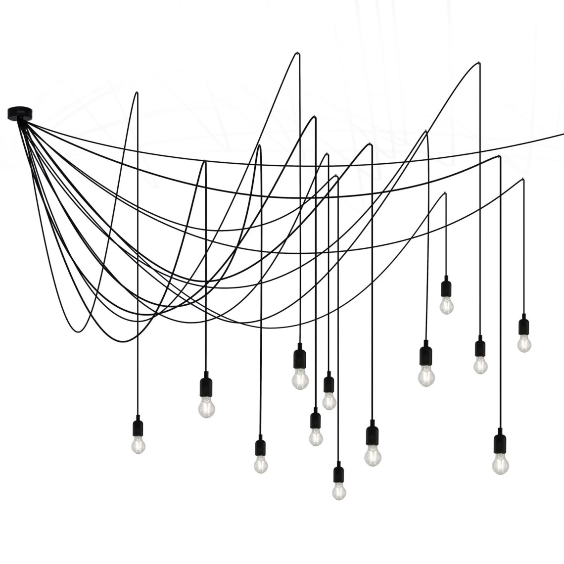 Taklampa Maman Pendel - frostad | DPJ Workspace Återbruk