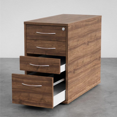 DEMO FRÅN BUTIK - Hurts Modea - 3 lådor + 1 mapphållare, 80 cm djup