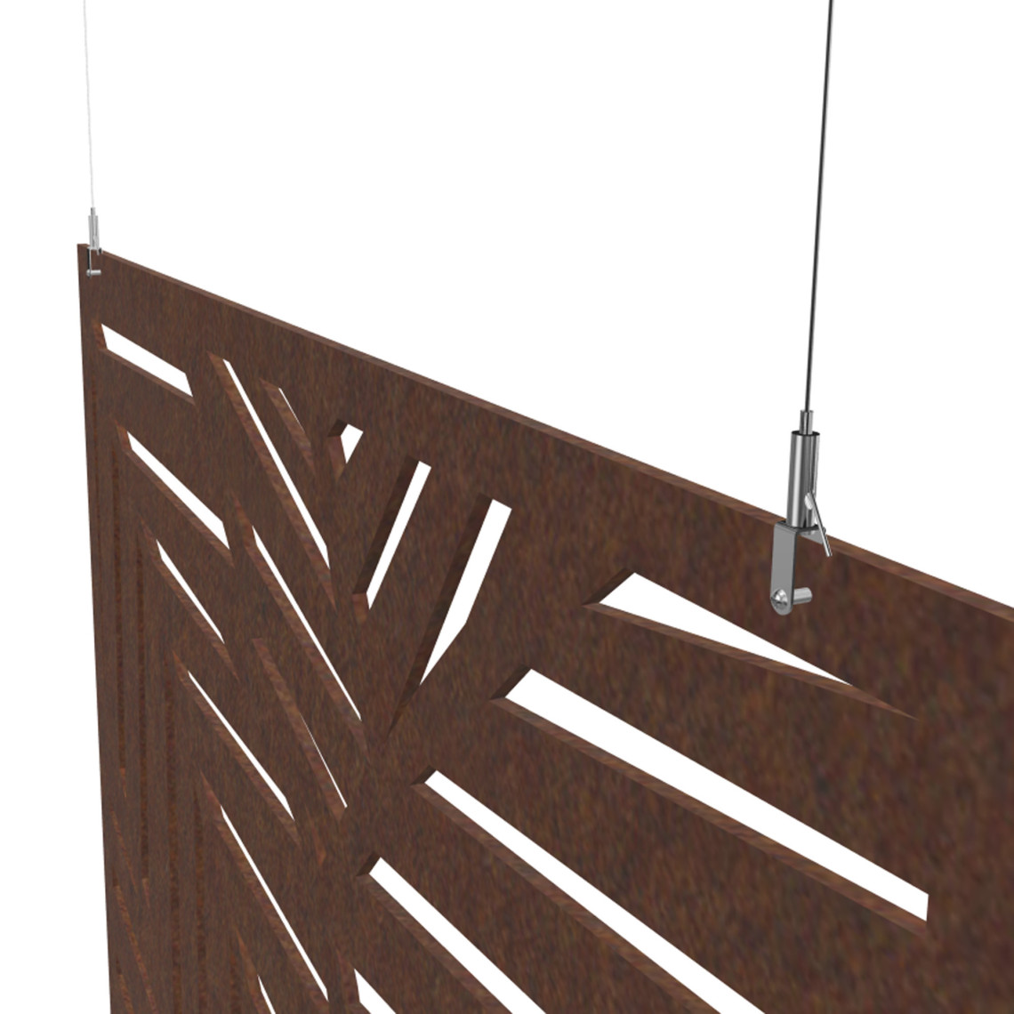 Ljudabsorbent inkl. stålvajer | DPJ Workspace Återbruk