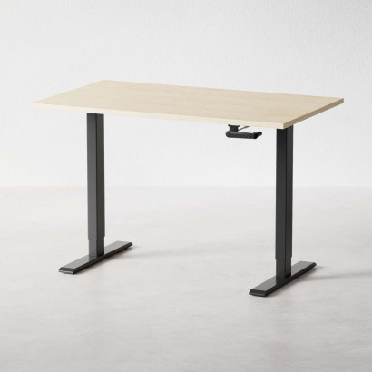 Höj och sänkbart skrivbord - Standard med vev