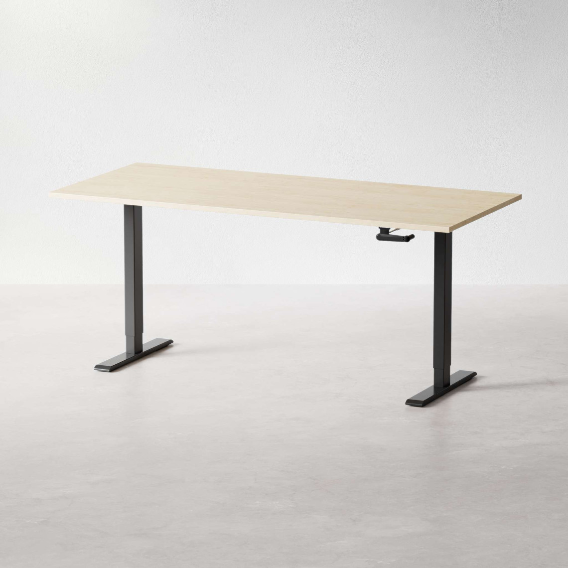 Höj och sänkbart skrivbord - Standard med vev