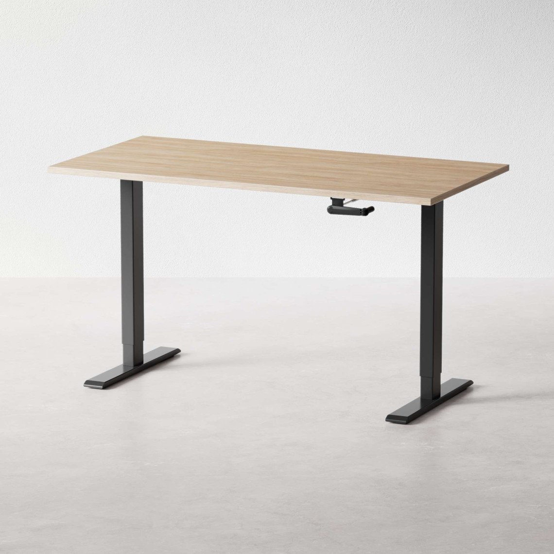 Höj och sänkbart skrivbord - Standard med vev