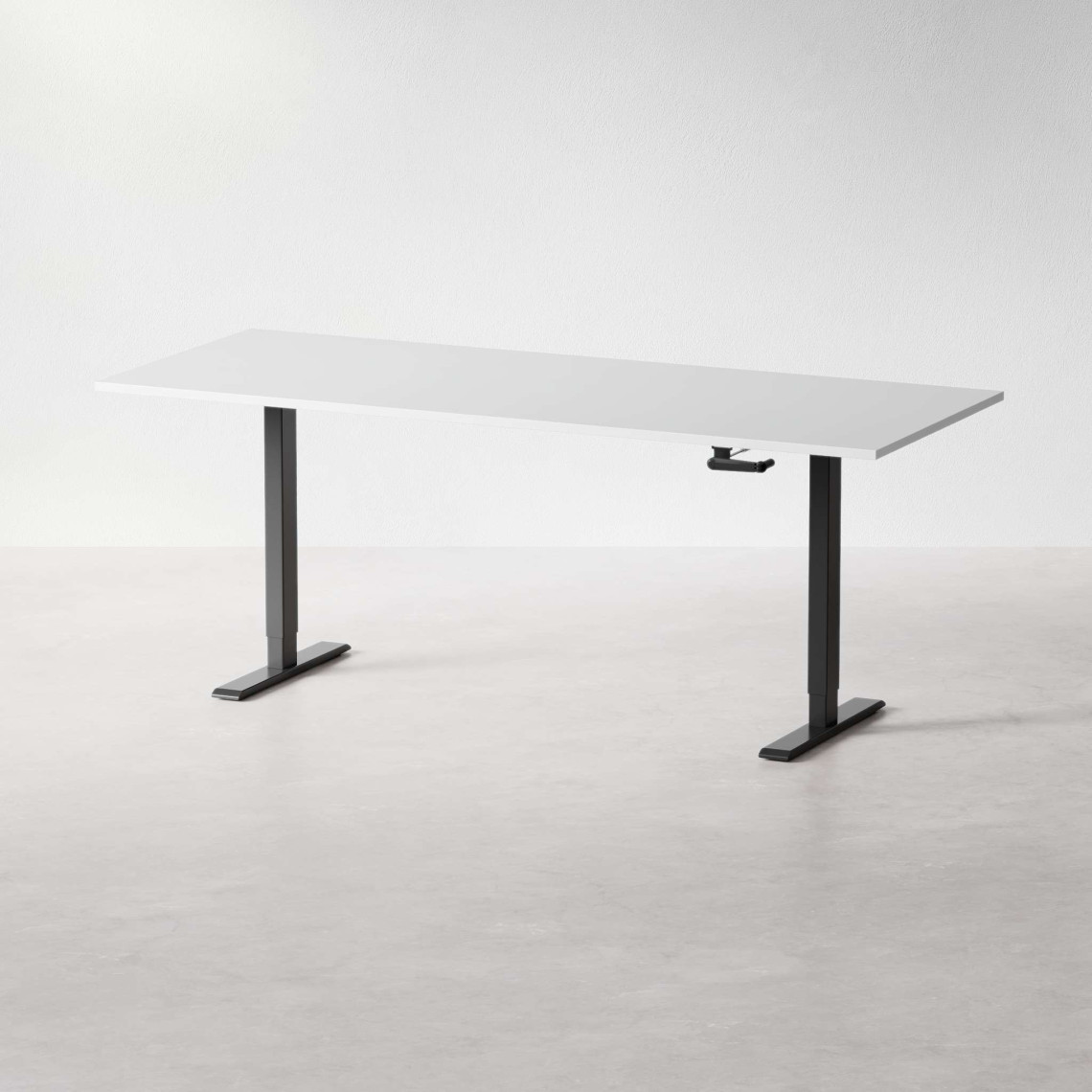 Höj och sänkbart skrivbord - Standard med vev