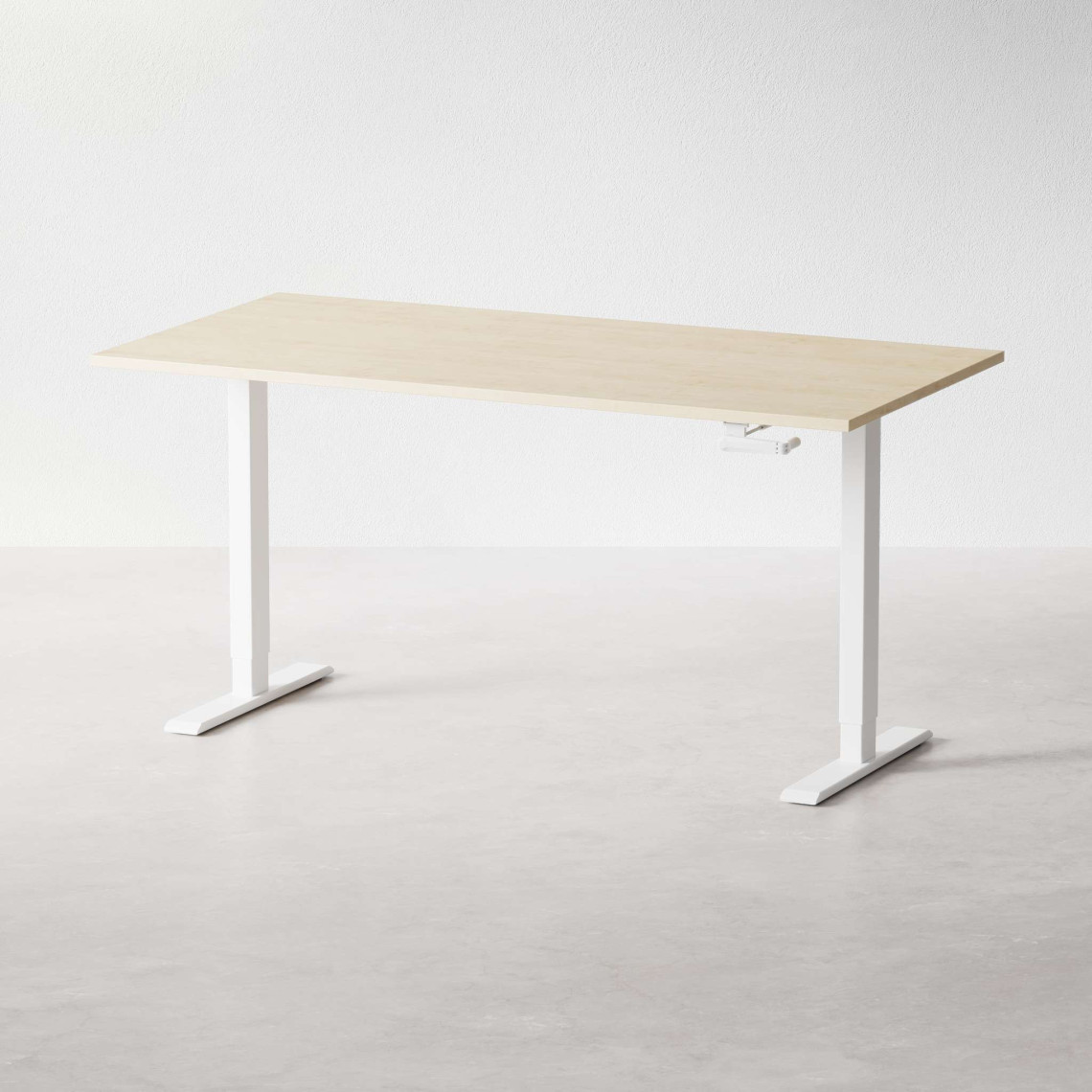 Höj och sänkbart skrivbord - Standard med vev
