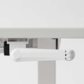 Höj och sänkbart skrivbord - Standard med vev
