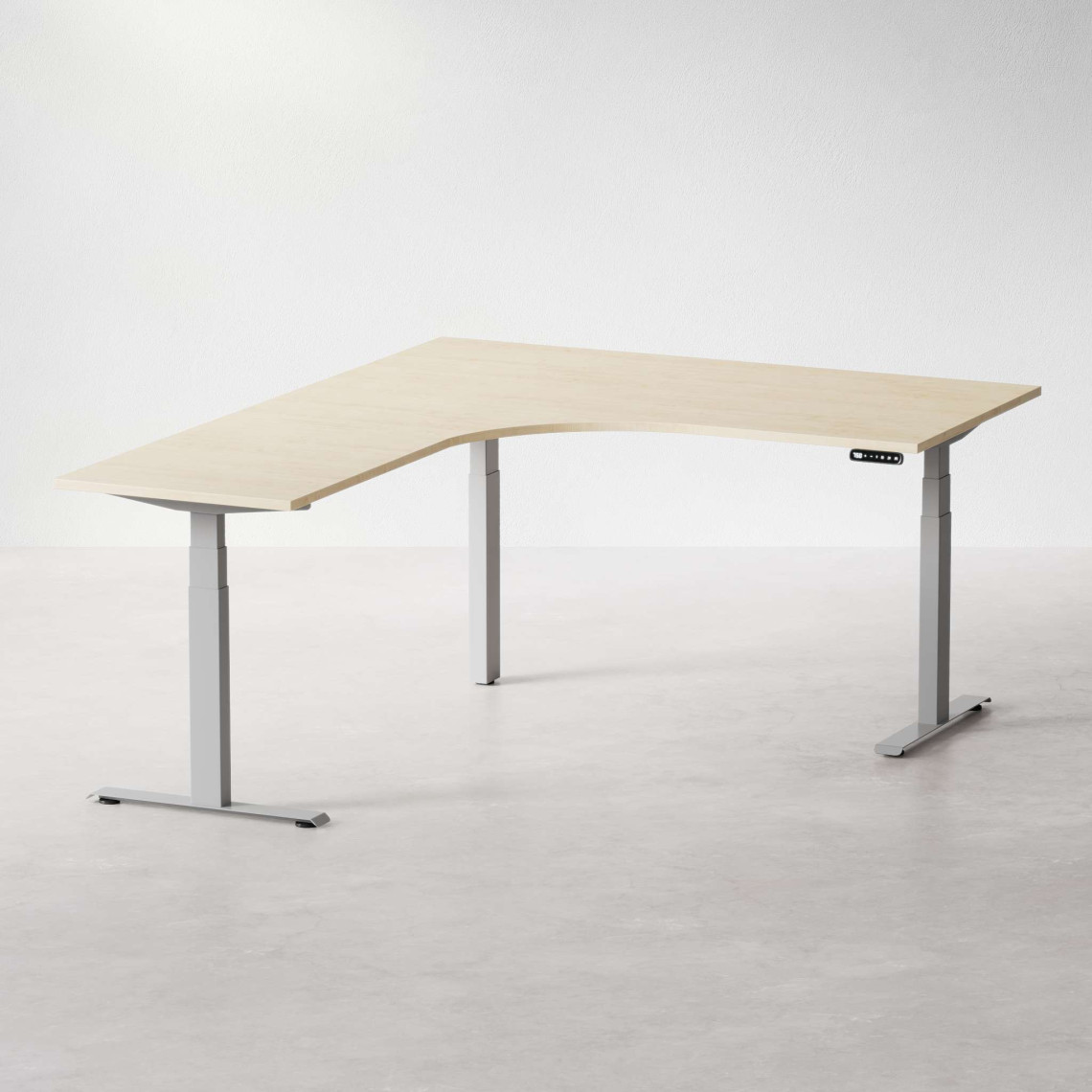 Höj- och sänkbart hörnskrivbord av högsta kvalitet | DPJ Workspace
