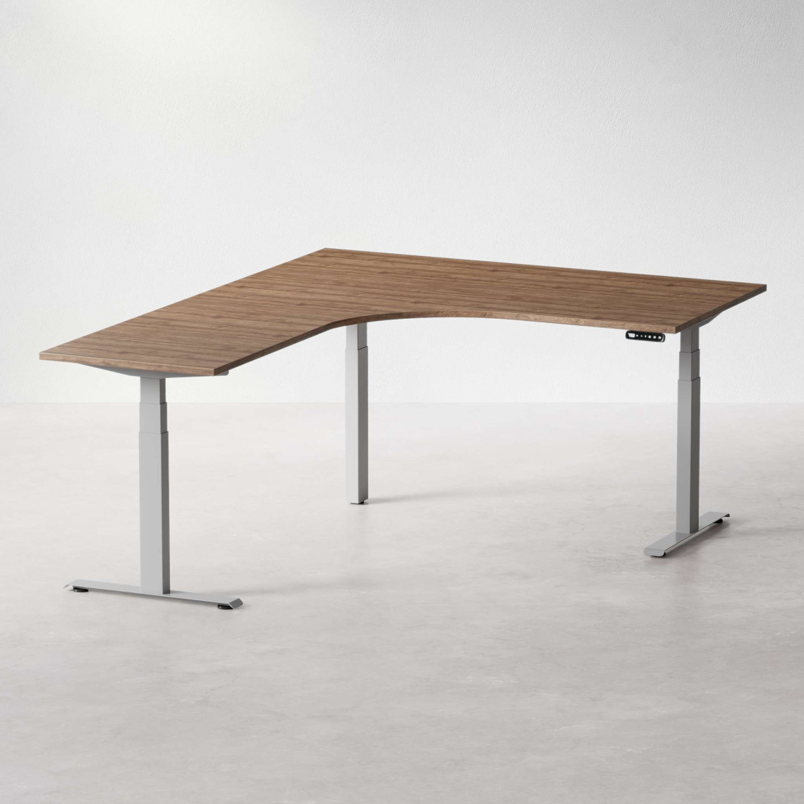 Höj- och sänkbart hörnskrivbord av högsta kvalitet | DPJ Workspace