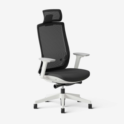 Kontorsstol Ergo 312 - Vit bas