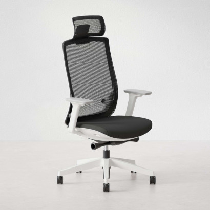 Kontorsstol Ergo 312 - Vit bas