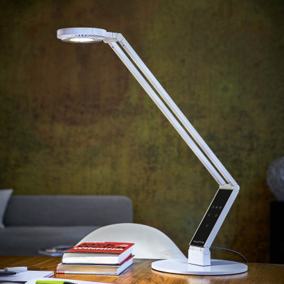 Skrivbordslampa Luctra Radial – Rund