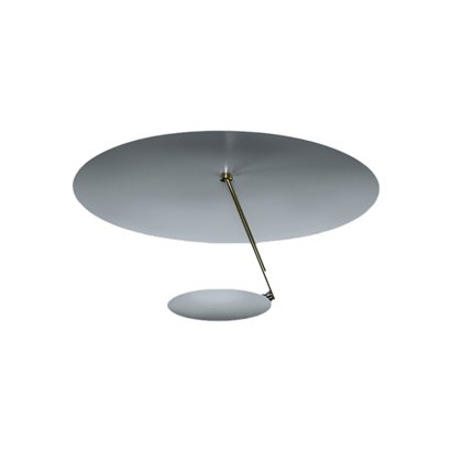 Lederam C150 Vit/Vit med vit stav
