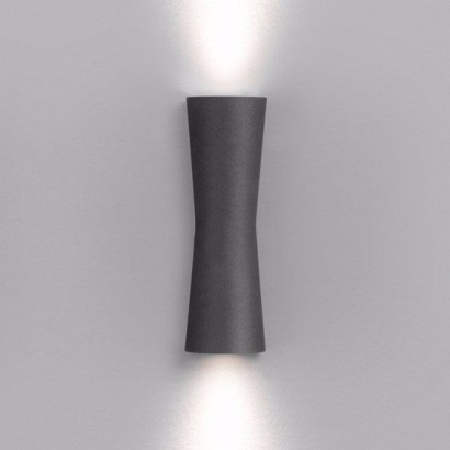 Clessidra 40° vägglampa - svart, led