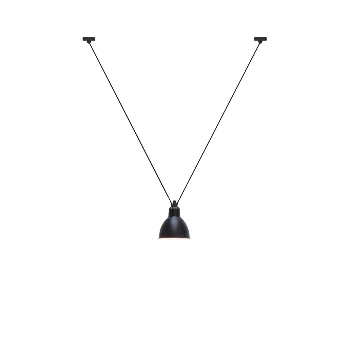 Les Acrobates de Gras No 323 - Round L Black Les Acrobates de Gras No 323 - Round L Black