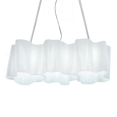 Logico 3 in Linea Pendellampa Rökt