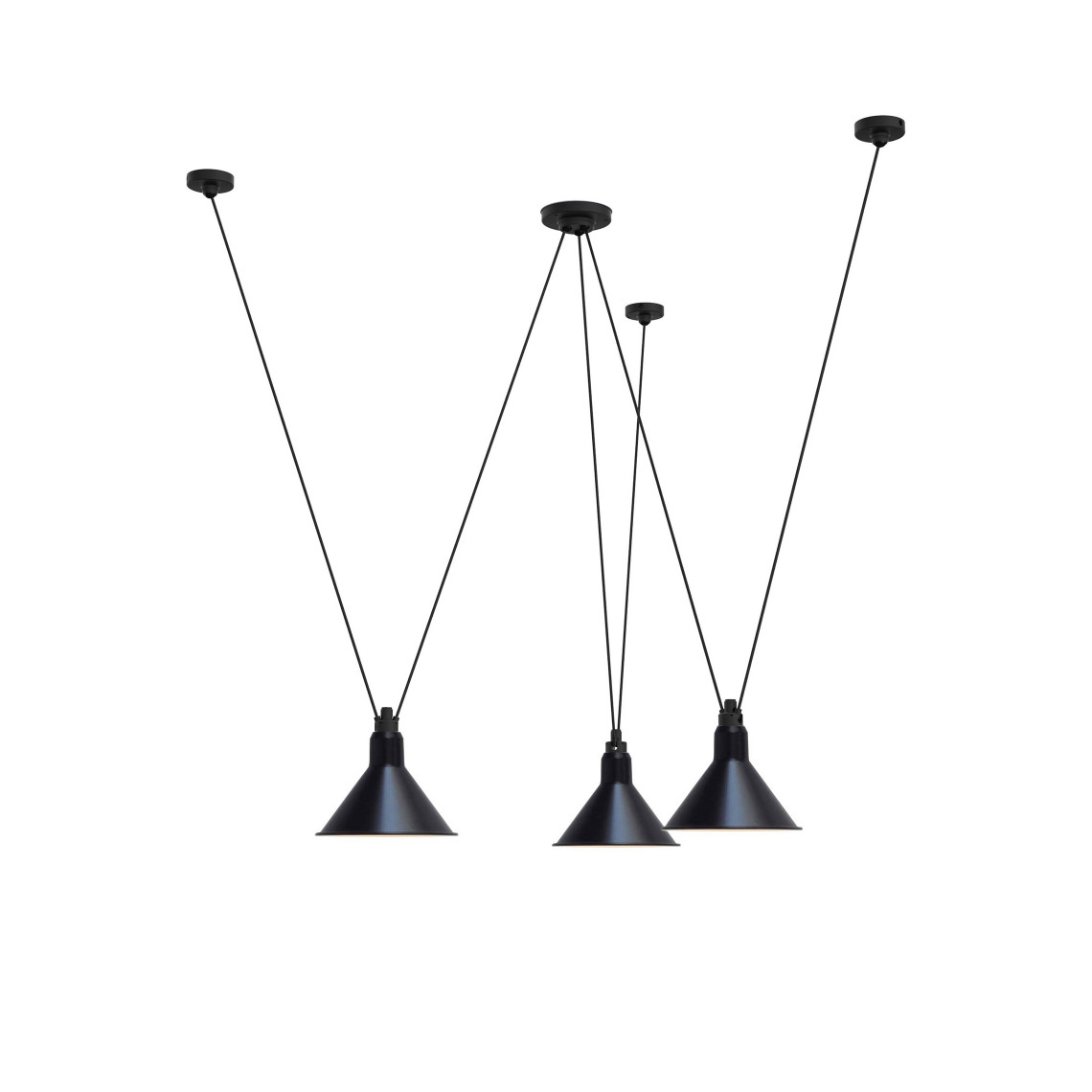 Les Acrobates de Gras No 325 - Conic XL Black Les Acrobates de Gras No 325 - Conic XL Black
