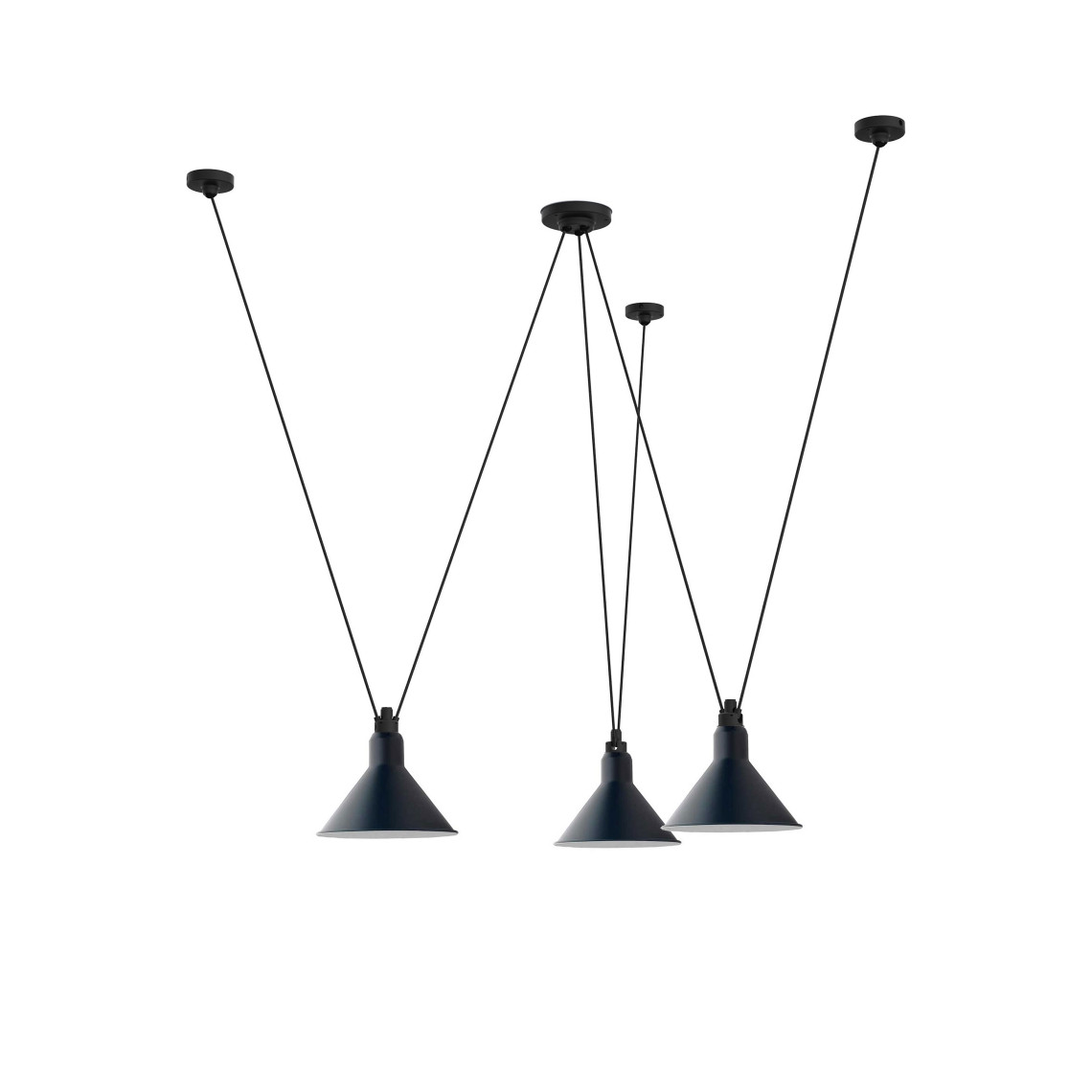 Les Acrobates de Gras No 325 - Conic XL Blue Les Acrobates de Gras No 325 - Conic XL Blue