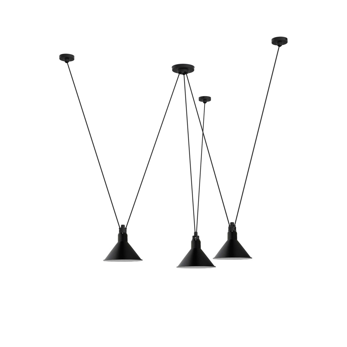 Les Acrobates de Gras No 325 - Conic L Black Les Acrobates de Gras No 325 - Conic L Black