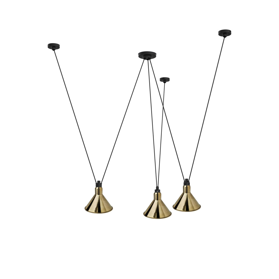 Les Acrobates de Gras No 325 - Conic L Brass Les Acrobates de Gras No 325 - Conic L Brass
