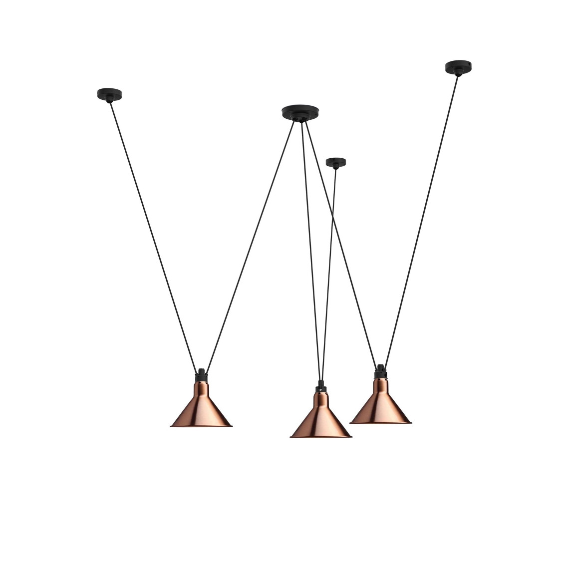 Les Acrobates de Gras No 325 - Conic L Copper Les Acrobates de Gras No 325 - Conic L Copper