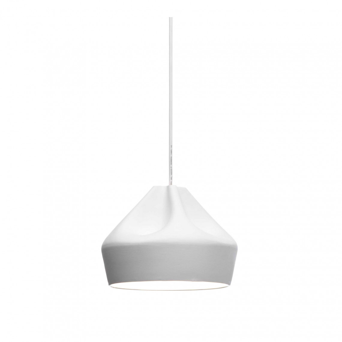 Pleat Box 24 - Pendant Lamp White/White