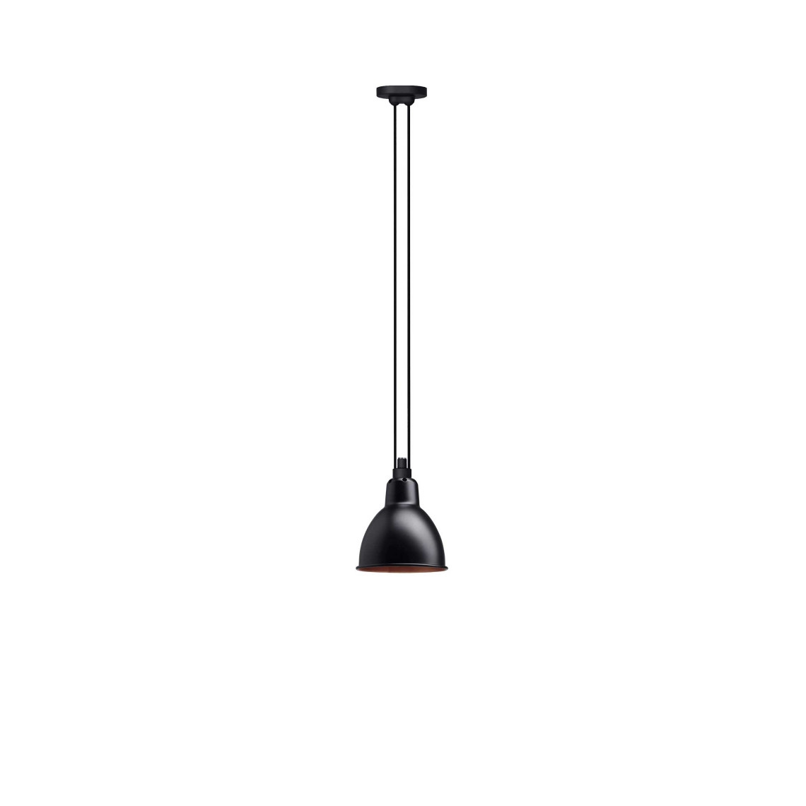 Les Acrobates de Gras No 322 - Round L Black / Copper Les Acrobates de Gras No 322 - Round L Black / Copper