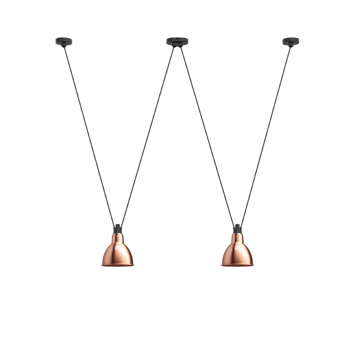 Les Acrobates de Gras No 324 - Round L Copper Les Acrobates de Gras No 324 - Round L Copper