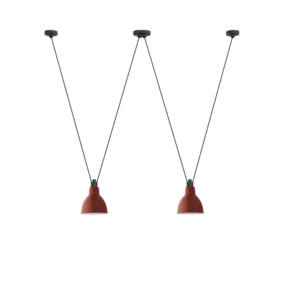 Les Acrobates de Gras No 324 - Round L Red Les Acrobates de Gras No 324 - Round L Red
