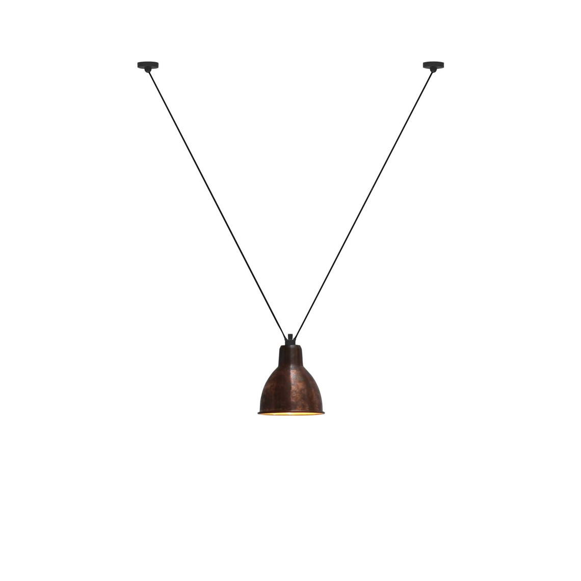 Les Acrobates de Gras No 323 - Round XL Raw Copper Les Acrobates de Gras No 323 - Round XL Raw Copper