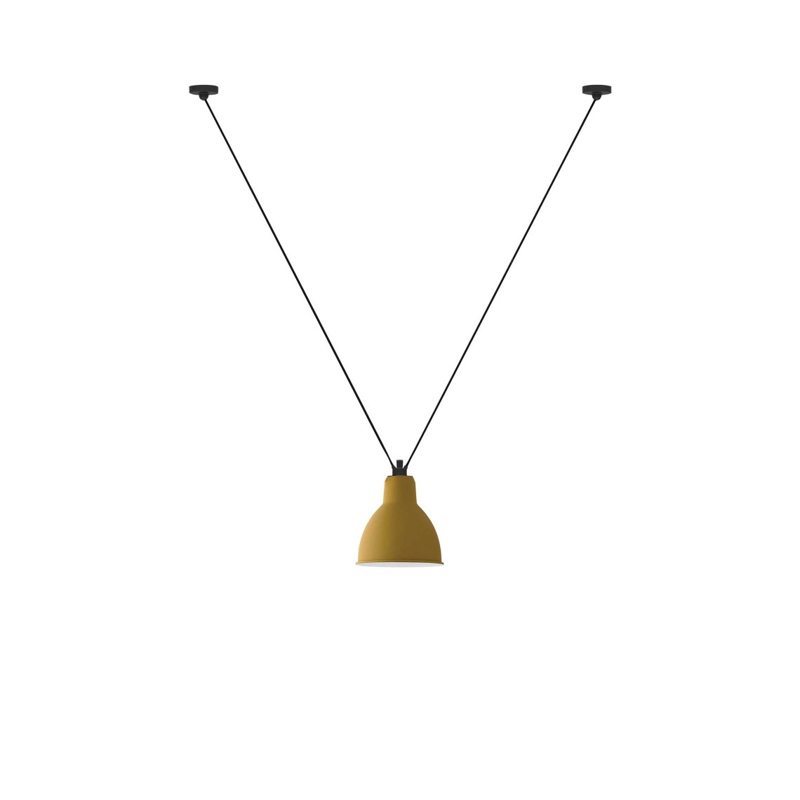 Les Acrobates de Gras No 323 - Round XL Yellow Les Acrobates de Gras No 323 - Round XL Yellow