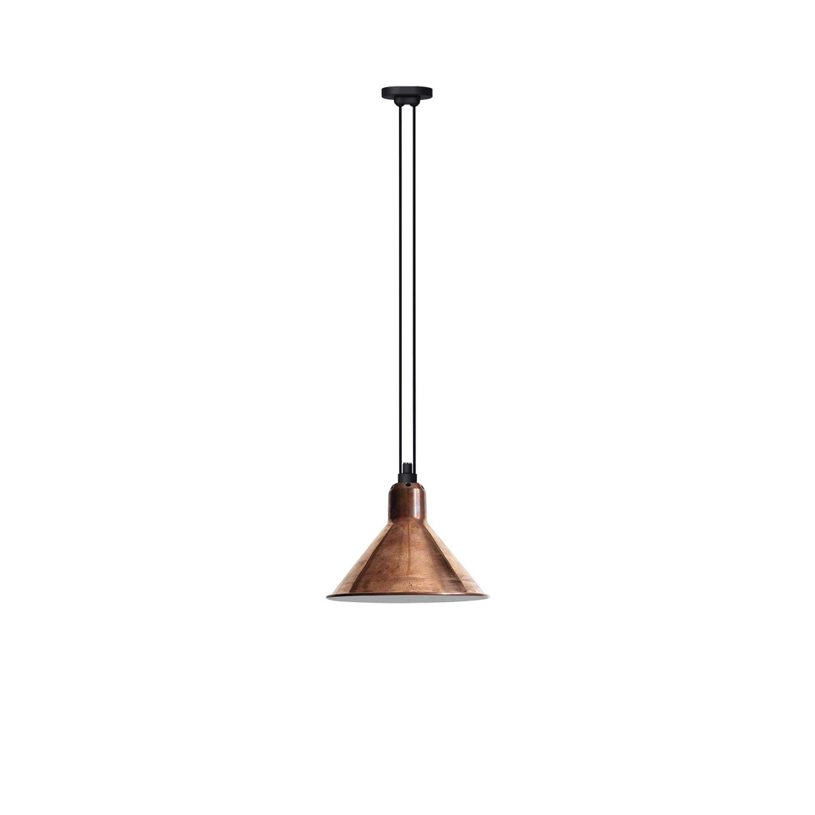 Les Acrobates de Gras No 322 - Conic XL Raw Copper / White Les Acrobates de Gras No 322 - Conic XL Raw Copper / White
