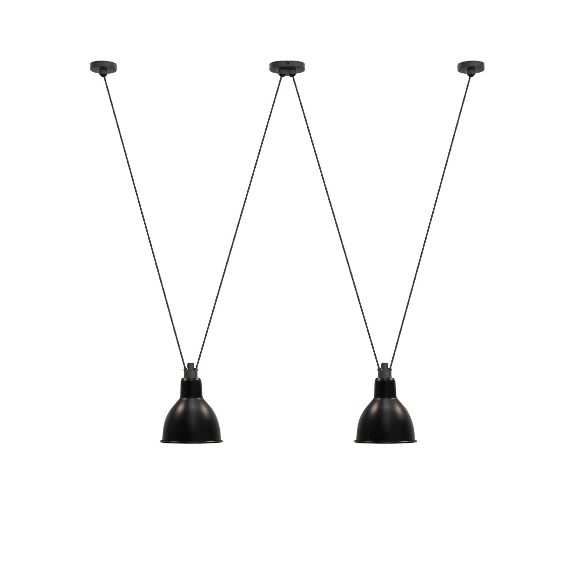 Les Acrobates de Gras No 324 - Round XL Black Les Acrobates de Gras No 324 - Round XL Black