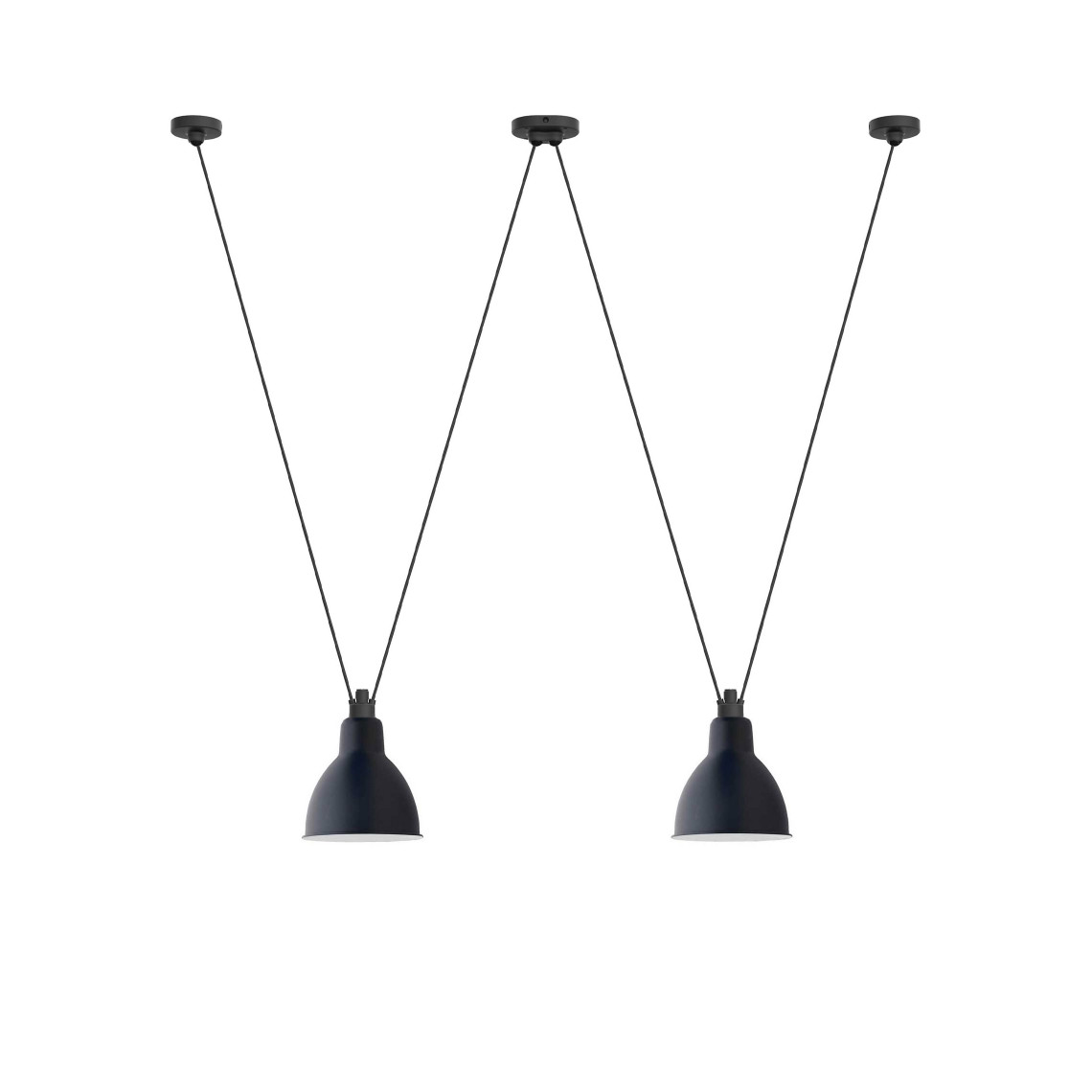 Les Acrobates de Gras No 324 - Round XL Blue Les Acrobates de Gras No 324 - Round XL Blue