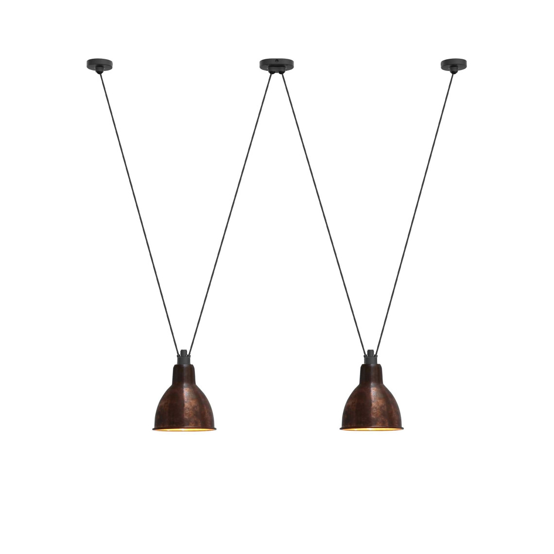 Les Acrobates de Gras No 324 - Round XL Raw Copper Les Acrobates de Gras No 324 - Round XL Raw Copper