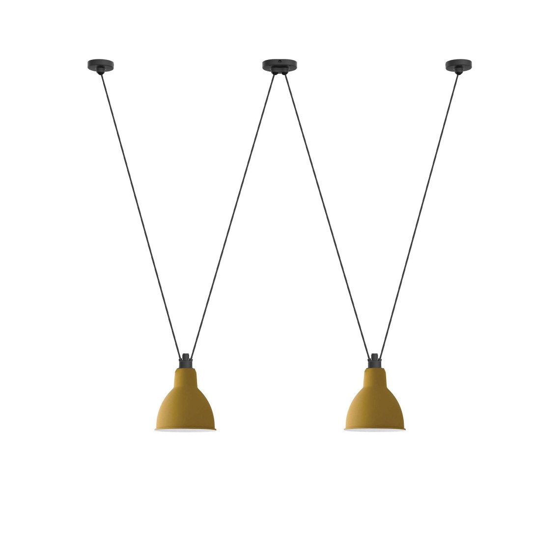 Les Acrobates de Gras No 324 - Round XL Yellow Les Acrobates de Gras No 324 - Round XL Yellow