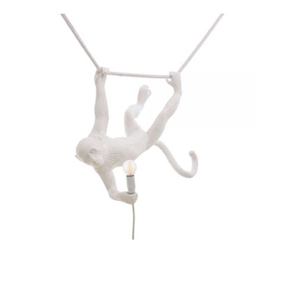 The Monkey Lamp White Swing