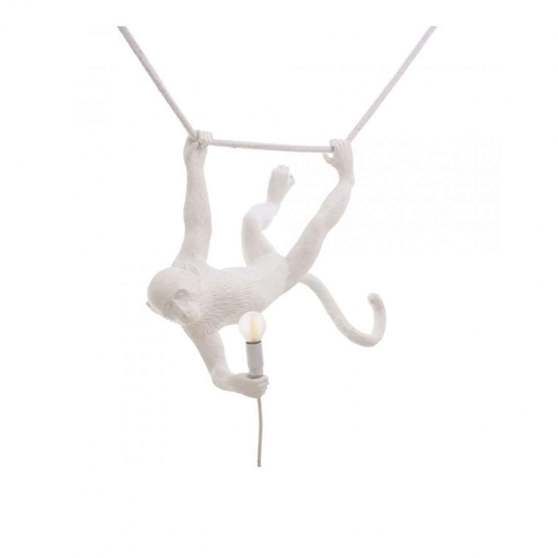 The Monkey Lamp White Swing 